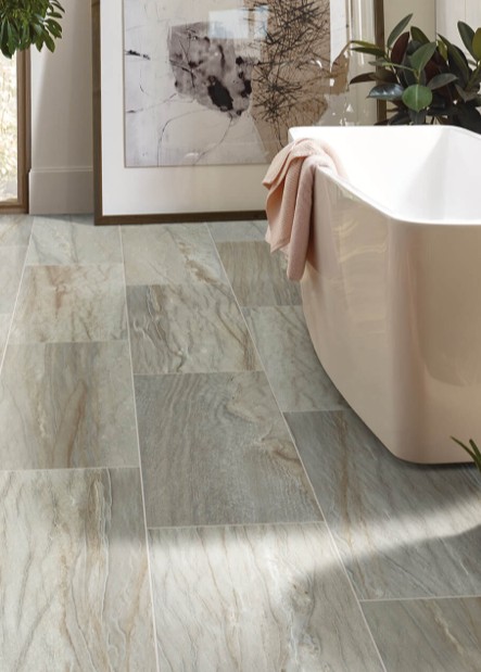 shaw tile -SanctuaryBathroom-TulumTide-12x24-CS87W-700-Maya-8U825-wall-Rhythm-12x24-CS46Z-101-SmoothJazz-8U368-V_1600x1600